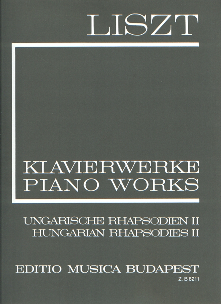 Cover: 9790080062111 | Ungarische Rhapsodien Band 2 | Franz Liszt | EMB Liszt Works | Buch