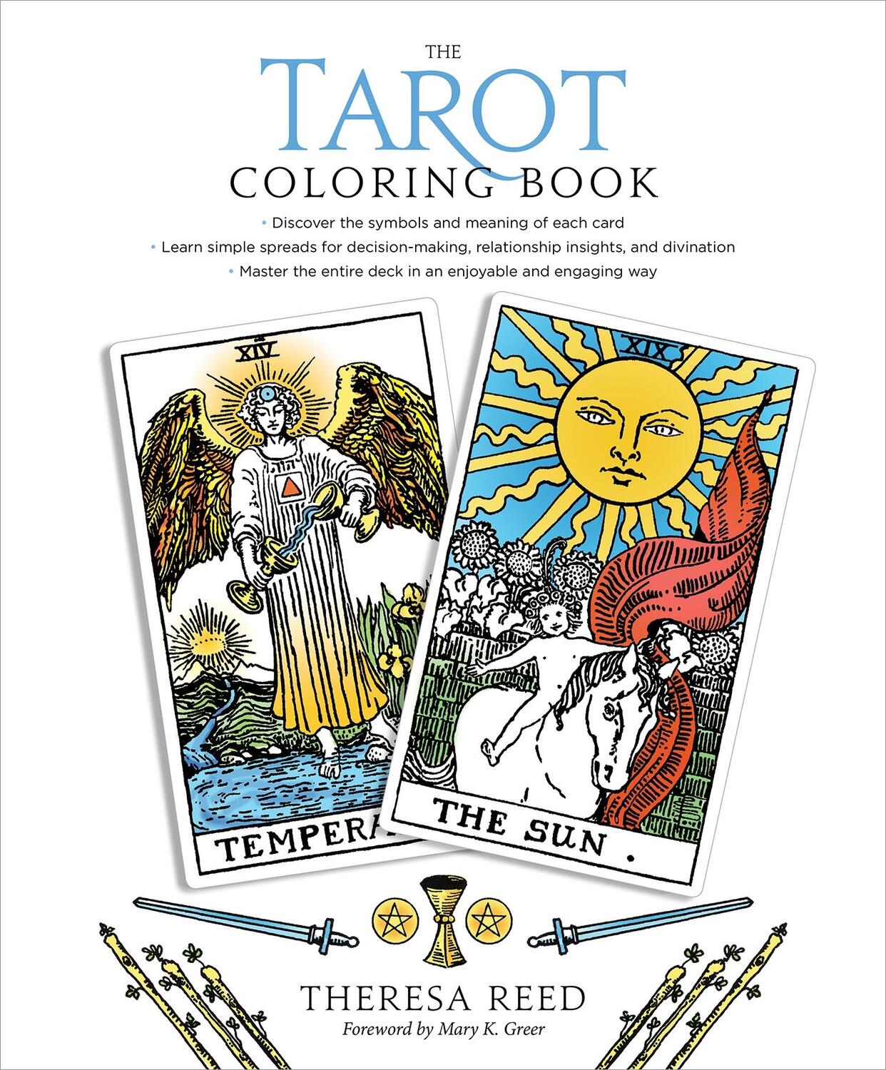 Cover: 9781622037902 | The Tarot Coloring Book | Theresa Reed | Taschenbuch | Englisch | 2016