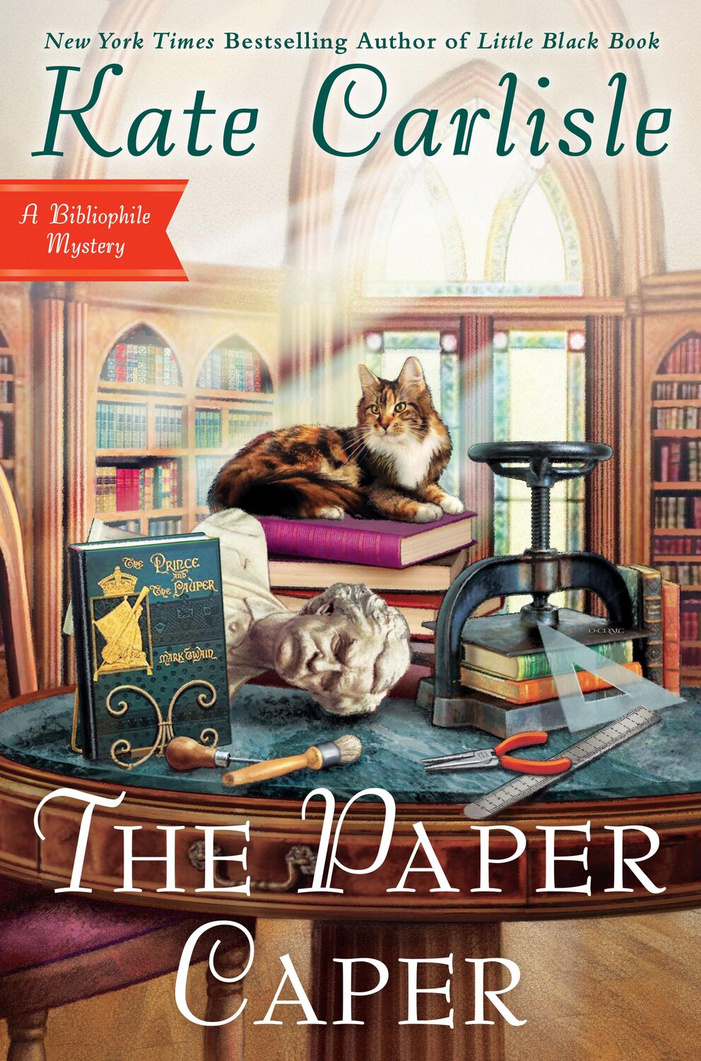 Cover: 9780593201466 | The Paper Caper | Kate Carlisle | Buch | Bibliophile Mystery | 2022