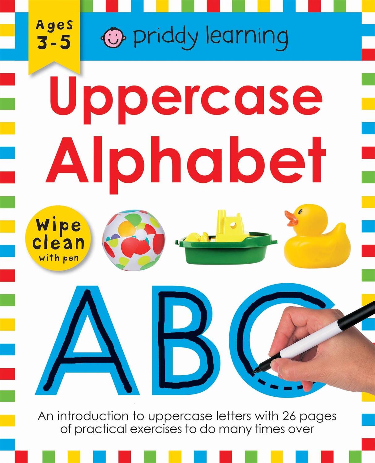 Cover: 9781783416035 | Uppercase Alphabet | Wipe Clean Workbooks | Roger Priddy | Taschenbuch