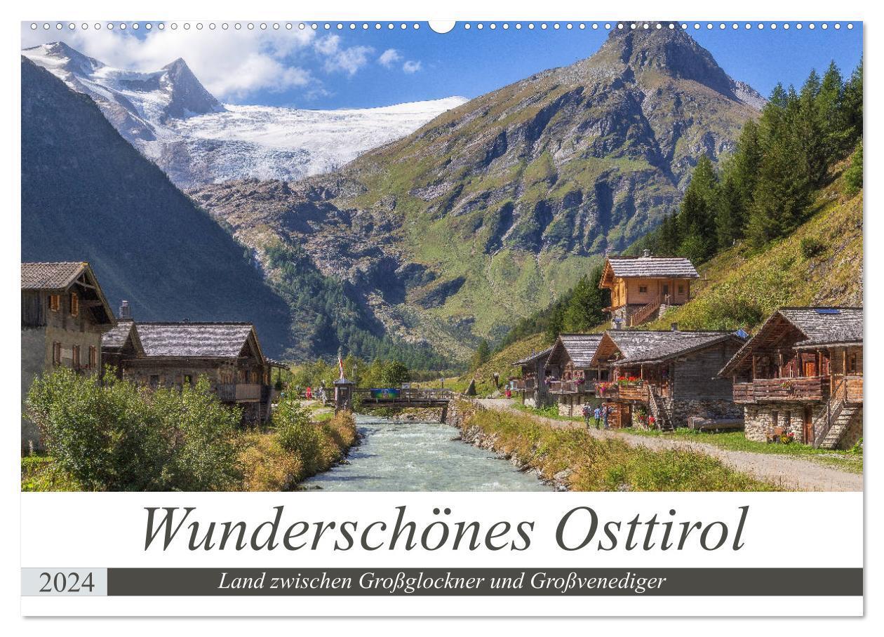 Cover: 9783675681163 | Wunderschönes Osttirol (Wandkalender 2024 DIN A2 quer), CALVENDO...