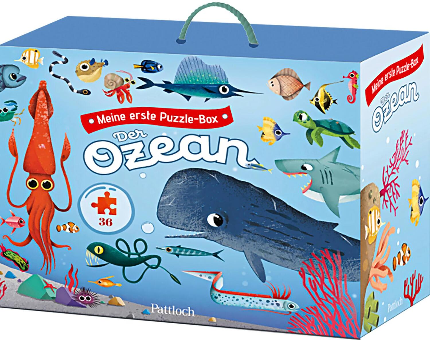 Cover: 4260308345463 | Meine erste Puzzle-Box. Der Ozean | Spiel | Schachtel | 38 S. | 2024