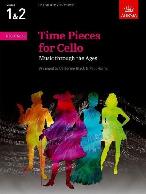 Cover: 9781854729484 | Time Pieces for Cello, Volume 1 | Music through the Ages | Black