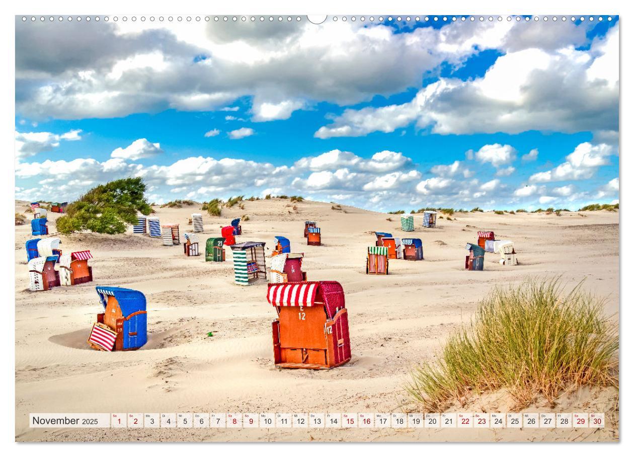 Bild: 9783435067534 | BORKUM-LIEBE (hochwertiger Premium Wandkalender 2025 DIN A2 quer),...