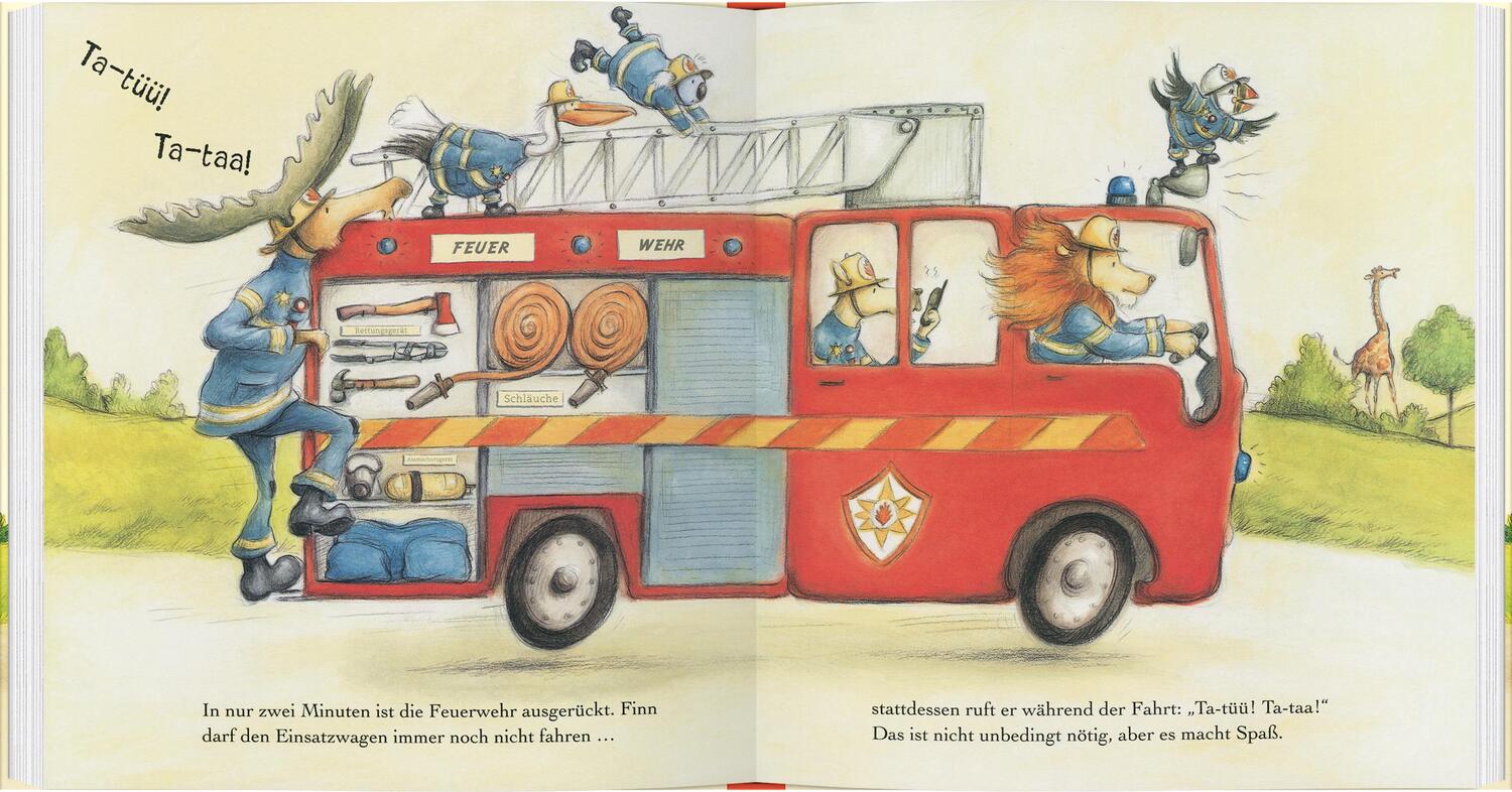 Bild: 9783836954709 | Finn, der Feuerwehrelch | Sharon Rentta | Buch | 32 S. | Deutsch