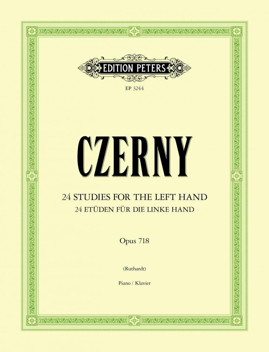 Cover: 9790014015237 | 24 Studies for the Left Hand Op. 718 | Carl Czerny | Taschenbuch