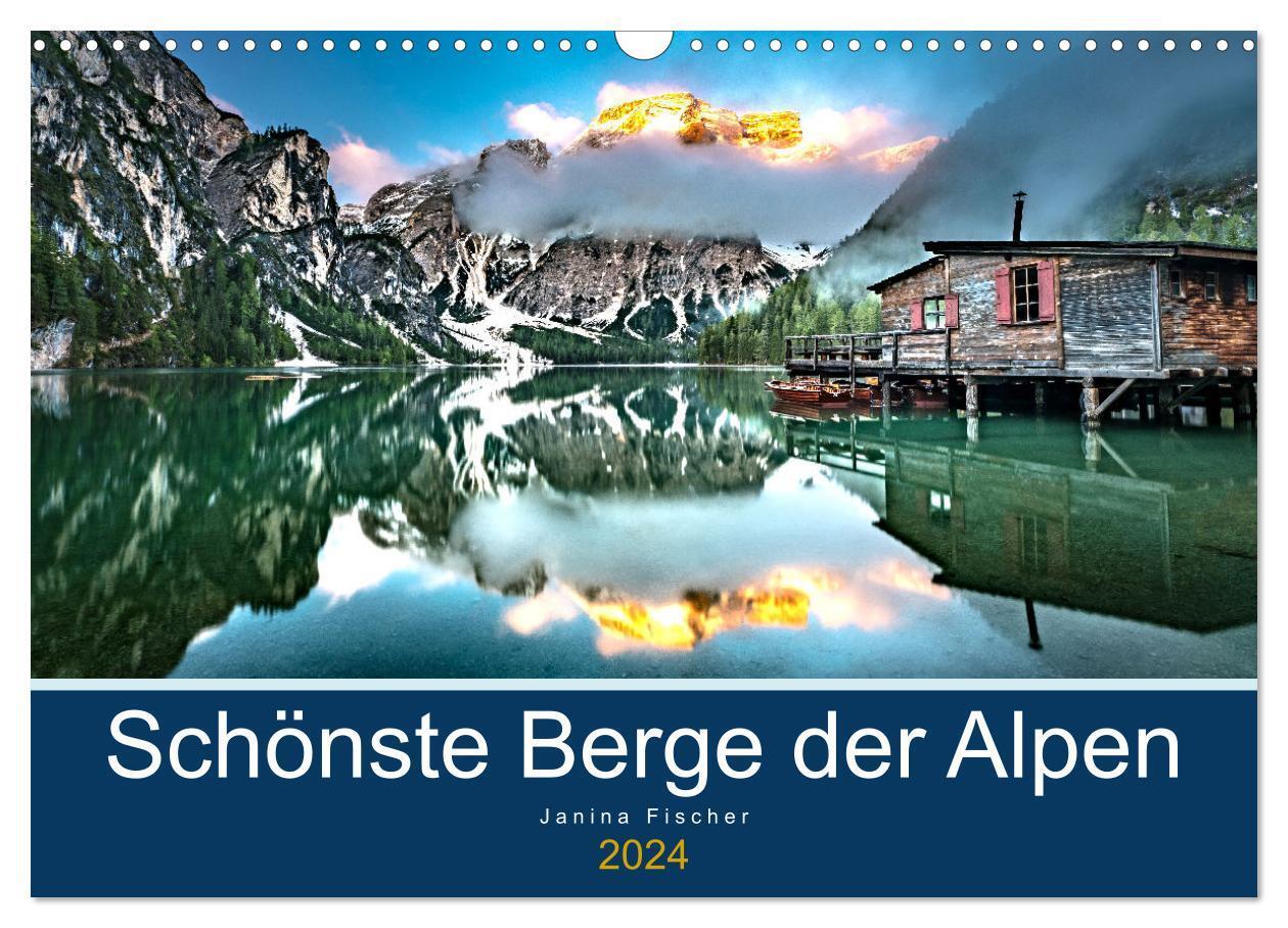 Cover: 9783675622937 | Schönste Berge der Alpen (Wandkalender 2024 DIN A3 quer), CALVENDO...