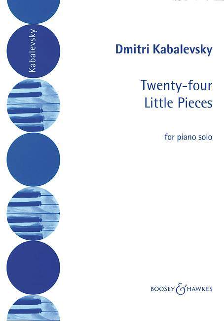 Cover: 9790060034299 | 24 Little Pieces Op. 39 | Dmitri Kabalevsky | Buch | 2000