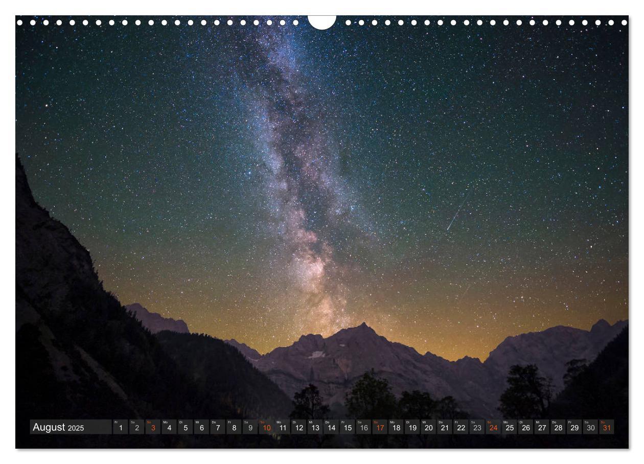 Bild: 9783435424245 | Himmelslichter - Mond und Sterne (Wandkalender 2025 DIN A3 quer),...