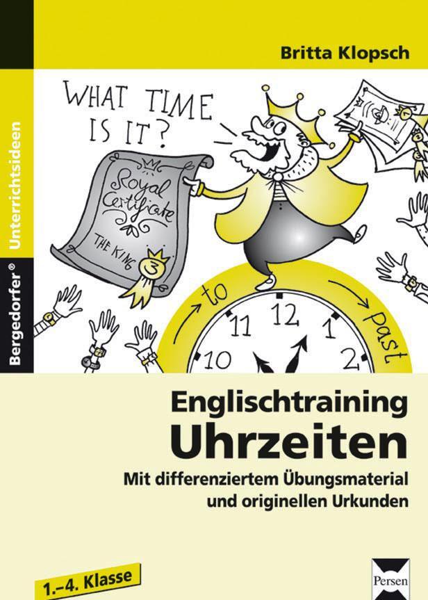 Cover: 9783403231479 | Englischtraining: Uhrzeiten | Britta Klopsch | Broschüre | Deutsch