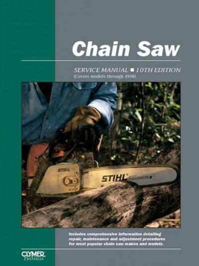 Cover: 9780872887053 | Proseries Chain Saw 10th Edition Service Repair Manual | Publishing