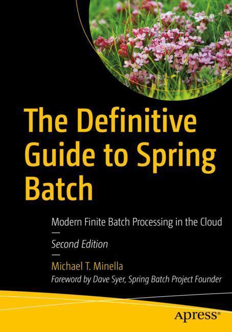 Cover: 9781484237236 | The Definitive Guide to Spring Batch | Michael T. Minella | Buch