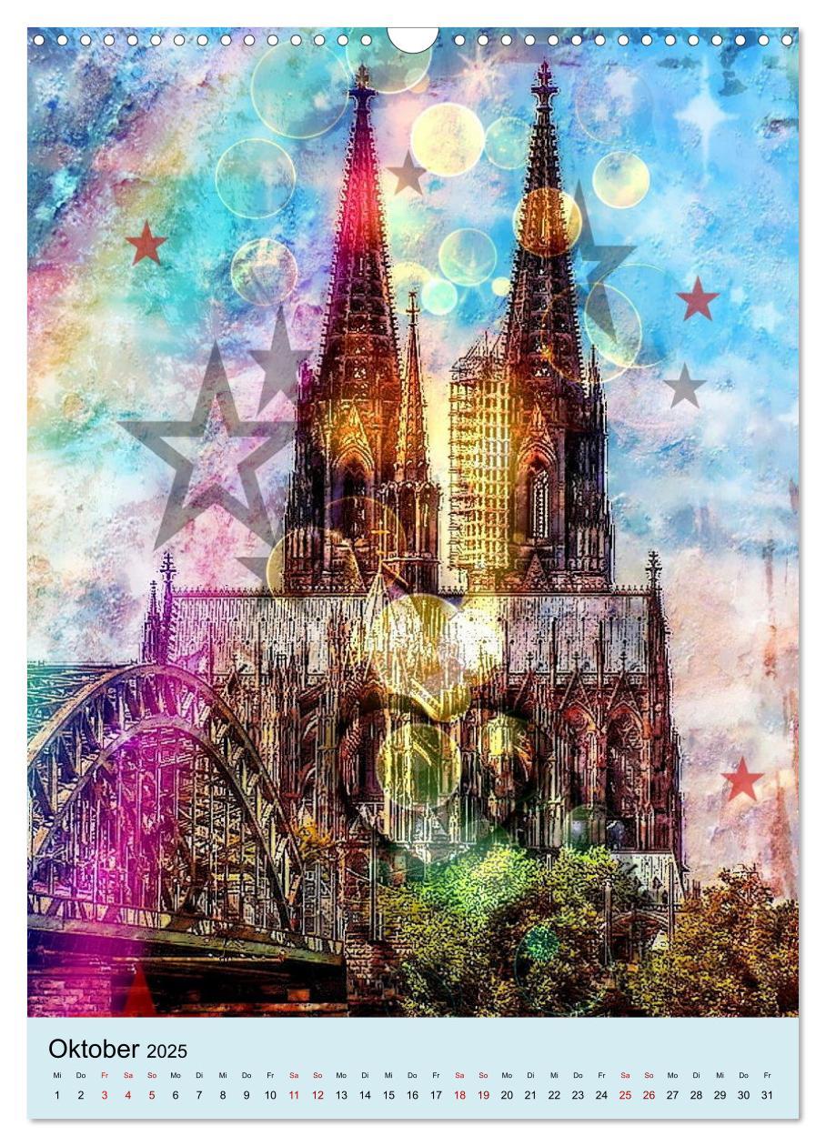 Bild: 9783435925513 | Köln ming Stadt (Wandkalender 2025 DIN A3 hoch), CALVENDO...