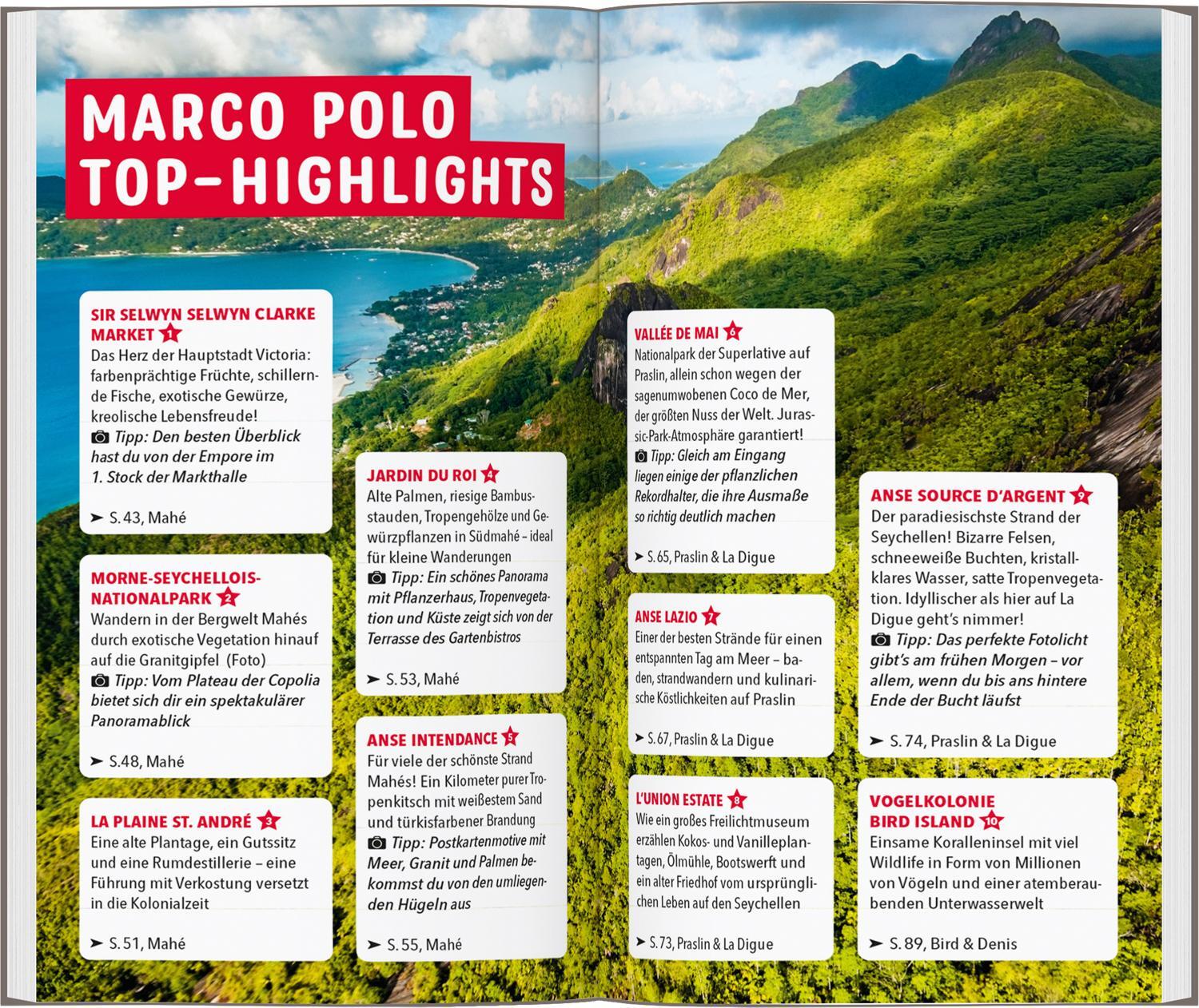 Bild: 9783829734844 | MARCO POLO Reiseführer Seychellen | Heike Mallad | Taschenbuch | 2024