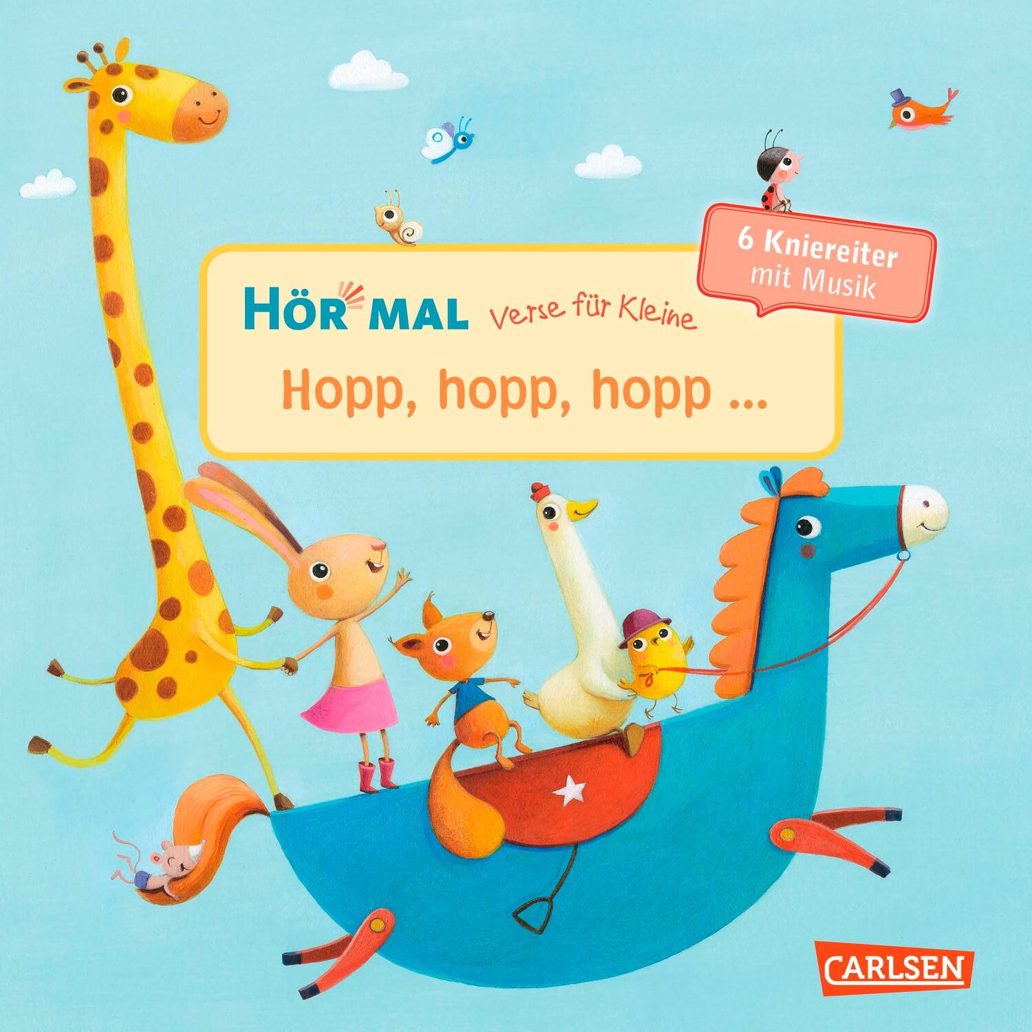 Cover: 9783551251350 | Hör mal (Soundbuch): Verse für Kleine: Hopp, hopp, hopp ... | Buch