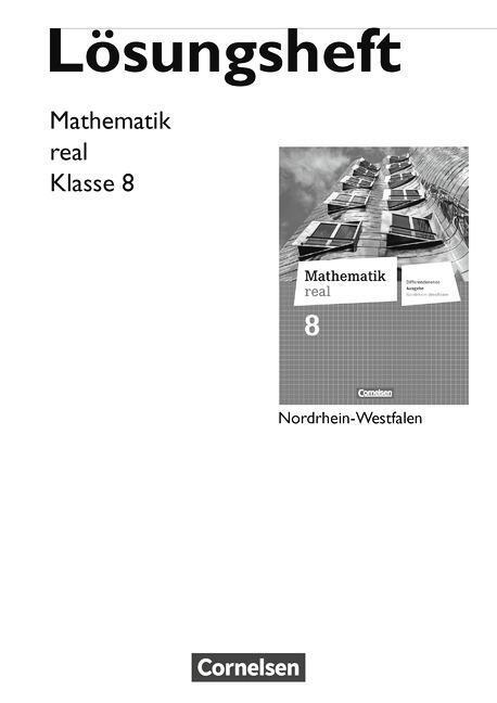 Cover: 9783060066759 | Mathematik real 8. Schuljahr. Lösungen zum Schülerbuch....