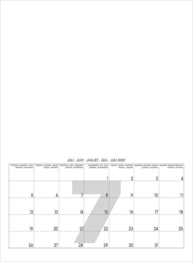 Bild: 9783931282110 | Mini White 2025  Blanko Mini A4 Format | Baback Haschemi | Kalender