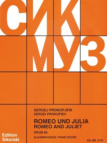 Cover: 9790003017402 | Romeo &amp; Julia Op.64 (Compleet) | Sergei Prokofiev | Buch | 1987