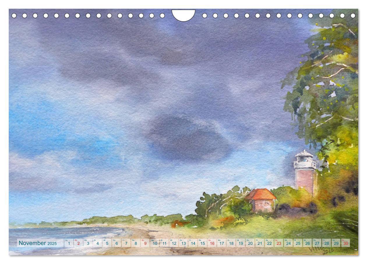 Bild: 9783435262472 | Heiligenhafen in Aquarell (Wandkalender 2025 DIN A4 quer), CALVENDO...