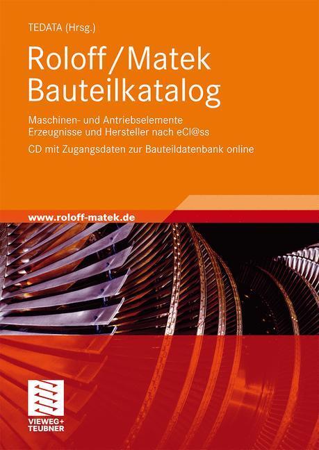 Cover: 9783834809223 | Roloff/Matek Bauteilkatalog | Tedata | Taschenbuch | Paperback | xviii