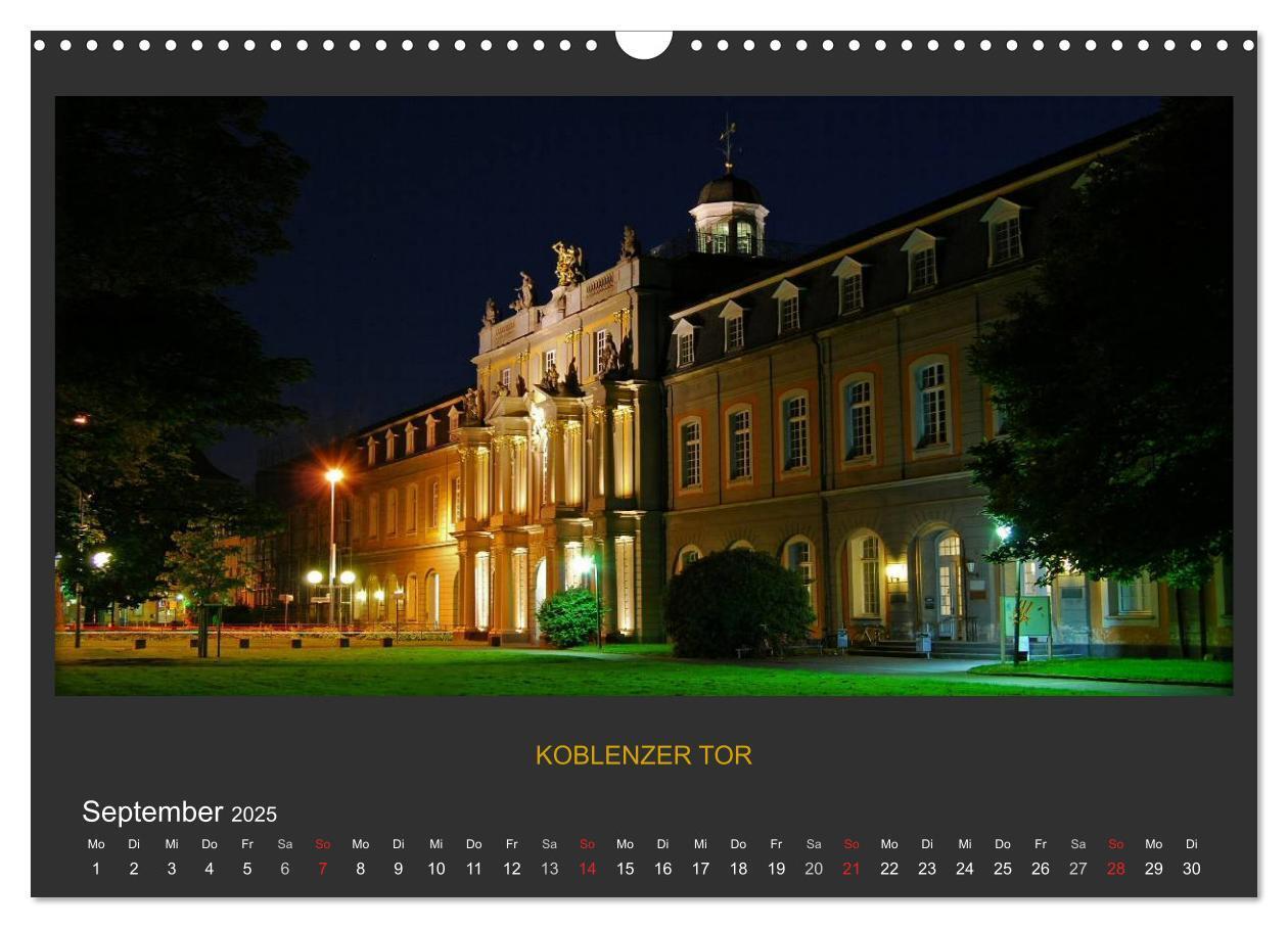 Bild: 9783435829682 | BONNER NACHTFARBEN (Wandkalender 2025 DIN A3 quer), CALVENDO...