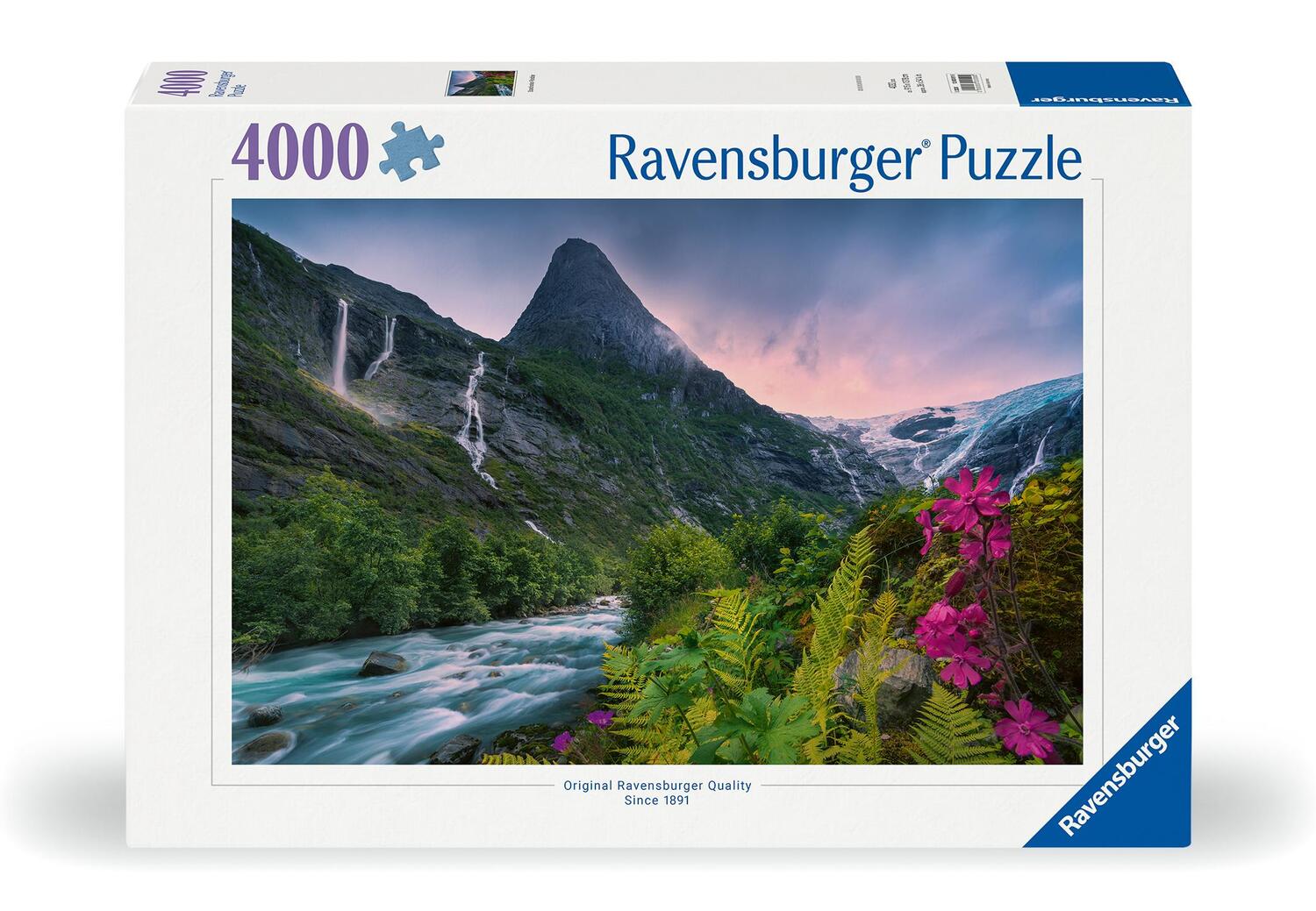 Cover: 4005555008118 | Ravensburger Puzzle 12000811 - Atemberaubende Bergstimmung - 4000...