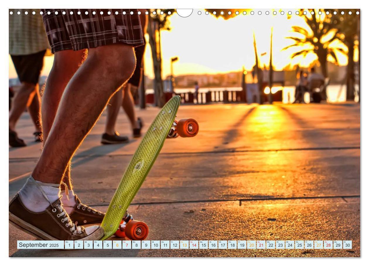 Bild: 9783435579631 | Skateboarding - nichts für Weicheier (Wandkalender 2025 DIN A3...