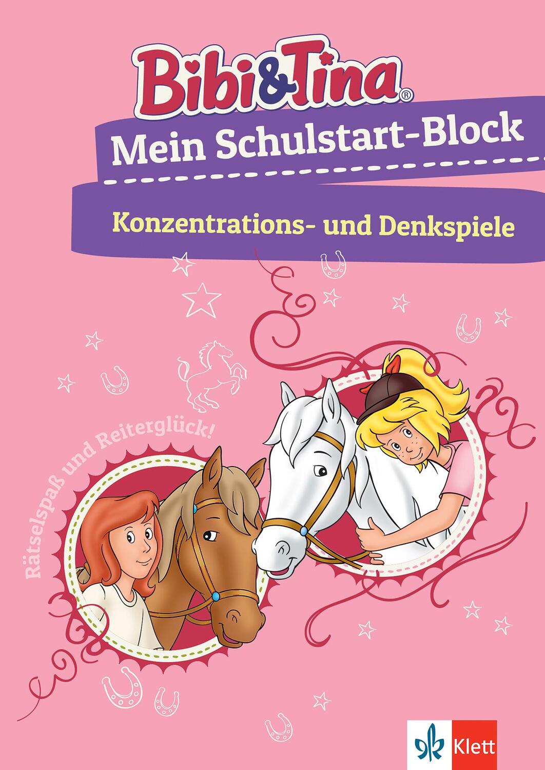 Cover: 9783129496121 | Bibi & Tina: Mein Schulstart-Block Konzentrations- und Denkspiele....