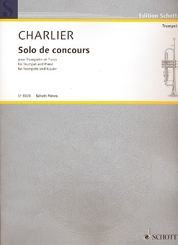 Cover: 9790543501638 | Solo De Concours | Schott Music | EAN 9790543501638