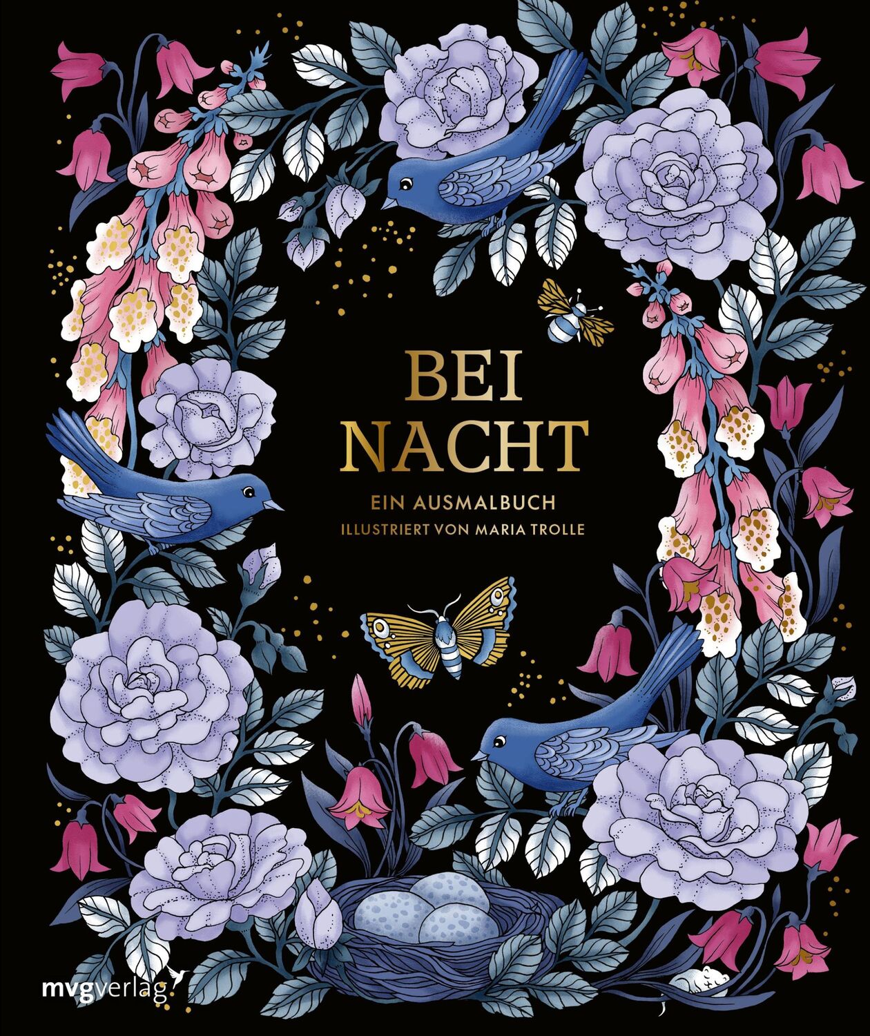 Cover: 9783747403921 | Bei Nacht - Ein Ausmalbuch | Maria Trolle | Taschenbuch | 96 S. | 2022