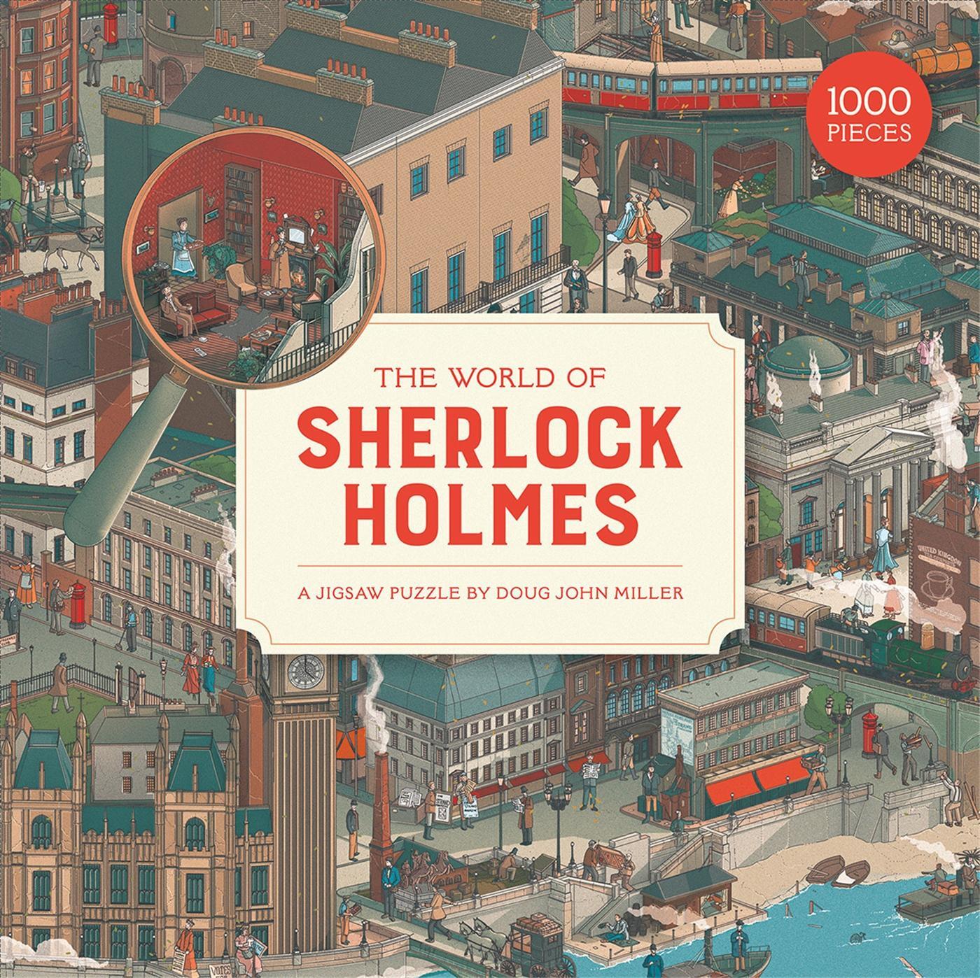 Cover: 9781786277497 | The World of Sherlock Holmes 1000 Piece Puzzle | A Jigsaw Puzzle