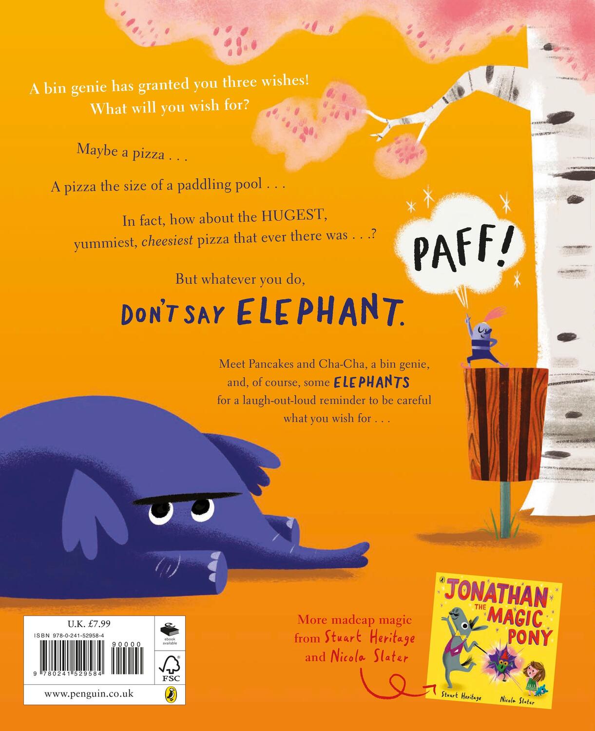 Rückseite: 9780241529584 | Don't Say Elephant! | Stuart Heritage | Taschenbuch | Englisch | 2023