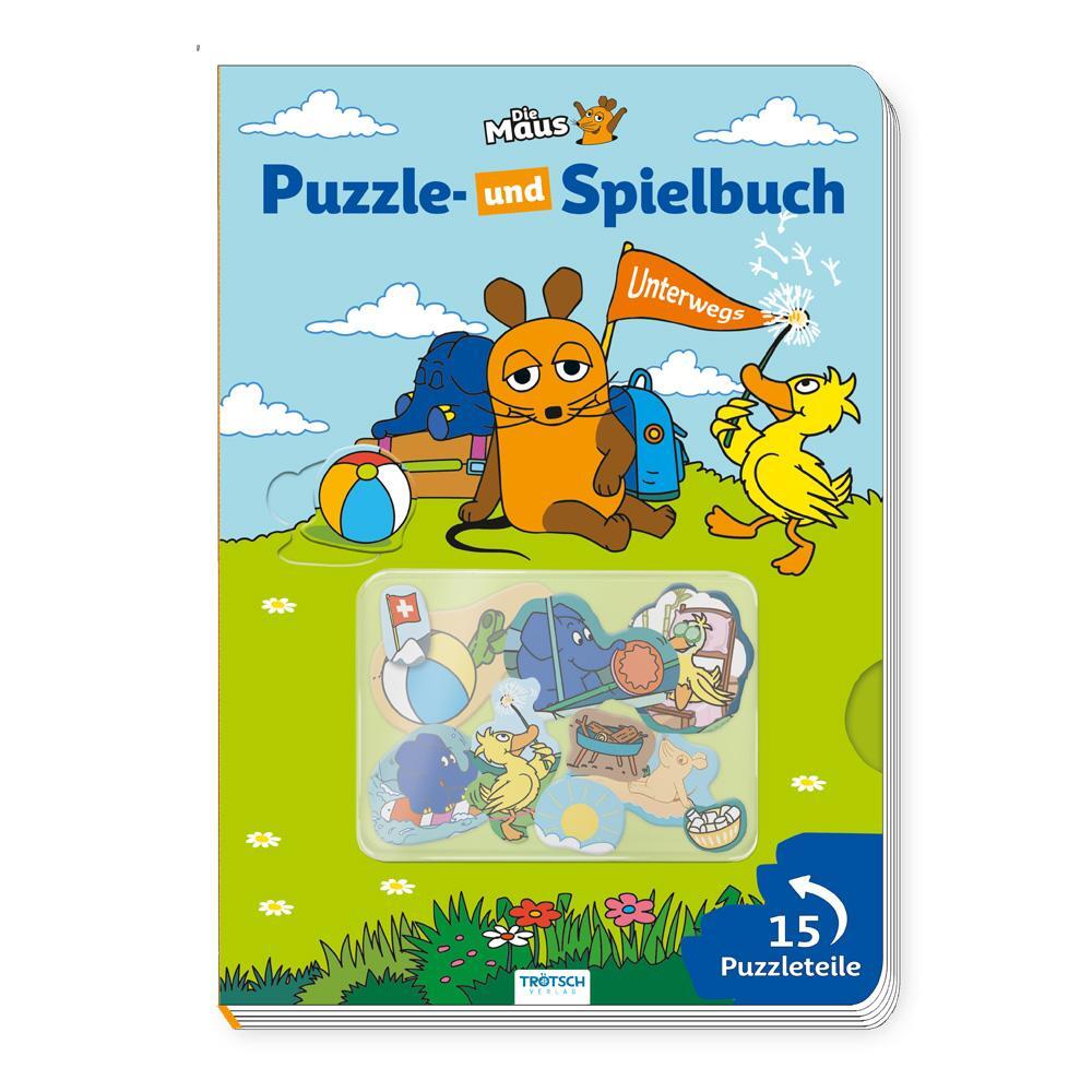 Cover: 9783965528932 | Trötsch Die Maus Puzzle- und Spielbuch | Trötsch Verlag | Buch | 10 S.