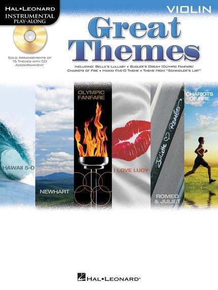 Cover: 9781423492009 | Great Themes: Violin [With CD (Audio)] | Hal Leonard Corp | Buch
