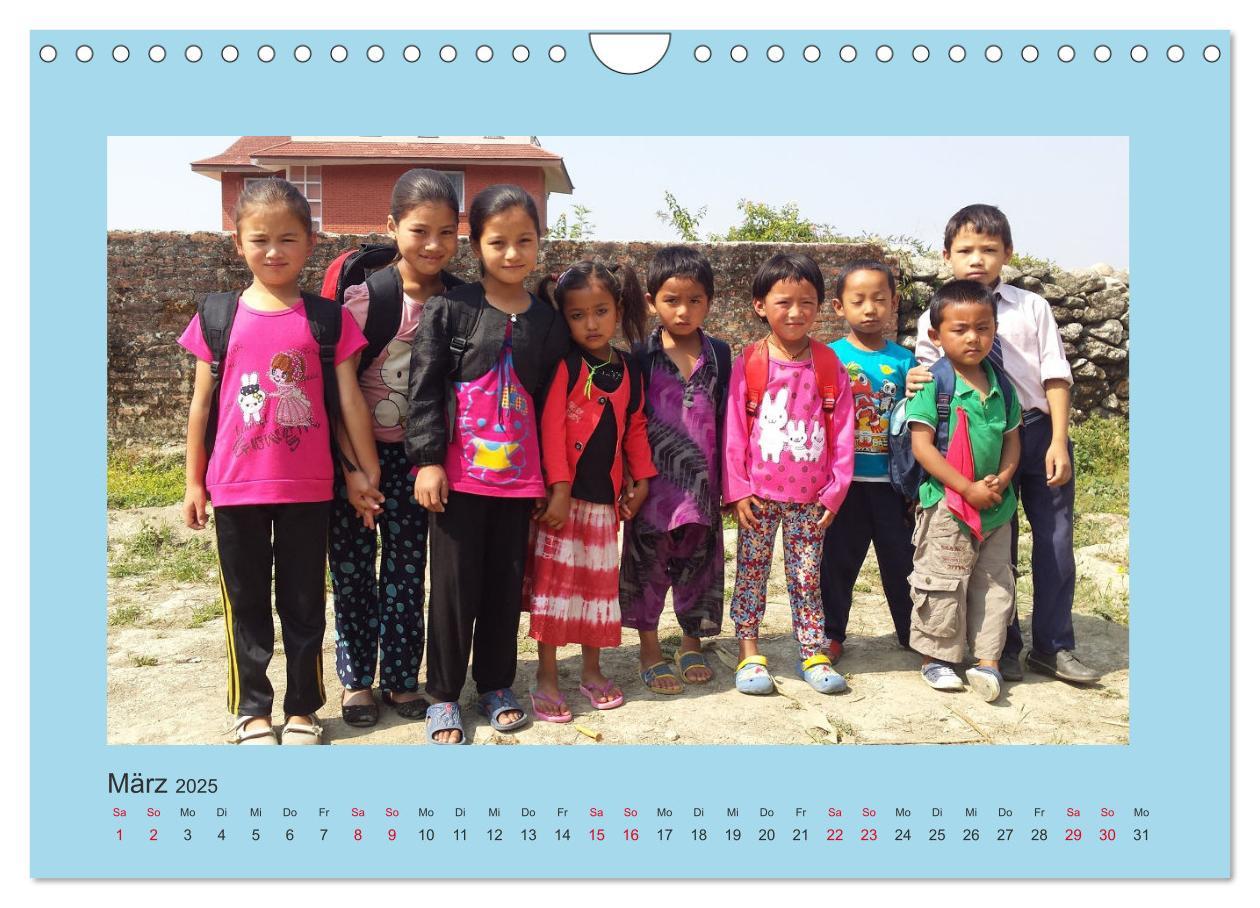 Bild: 9783435219391 | Kalender der Nepal Kinderhilfe e.V. (Wandkalender 2025 DIN A4...