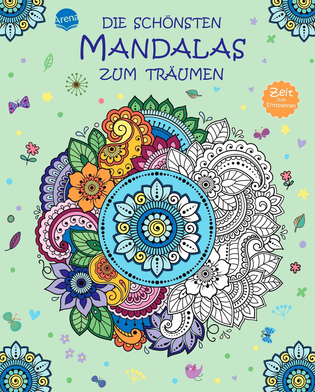 Cover: 9783401720395 | Zeit zum Entspannen. Die schönsten Mandalas zum Träumen | Arcturus