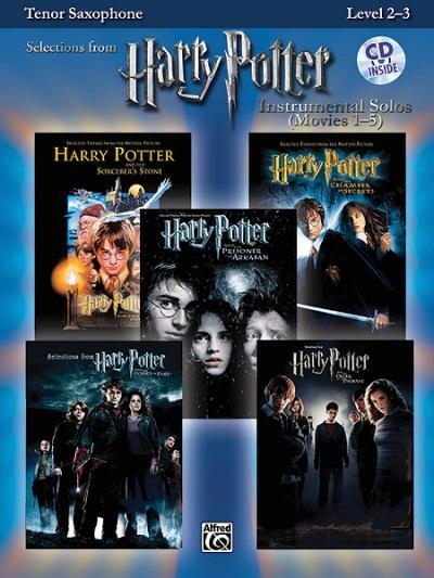 Cover: 9780739049914 | Harry Potter Instrumental Solos (Movies 1-5): Tenor Sax, Book & CD...