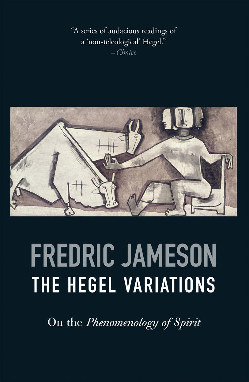 Cover: 9781844677047 | The Hegel Variations | On the Phenomenology of Spirit | Jameson | Buch