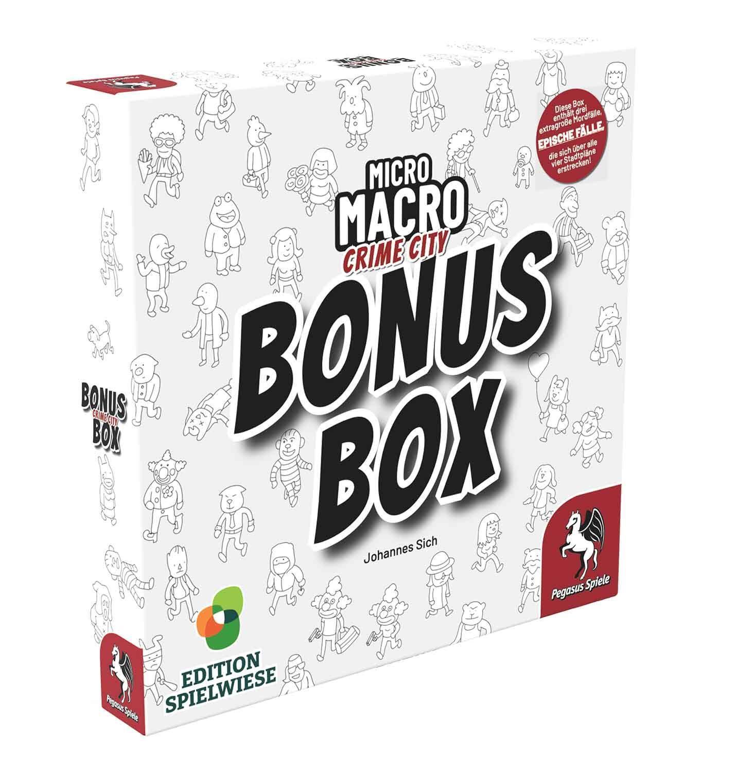 Cover: 4250231735899 | MicroMacro: Crime City - Bonus Box (Edition Spielwiese) | Spiel | 2023