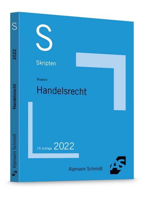 Cover: 9783867528054 | Skript Handelsrecht | Patrick Braasch | Taschenbuch | Deutsch | 2021