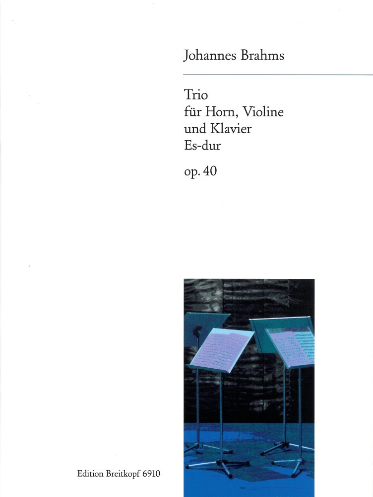 Cover: 9790004170885 | Trio Es-dur op. 40 | Einzelstimmen | Johannes Brahms | Buch