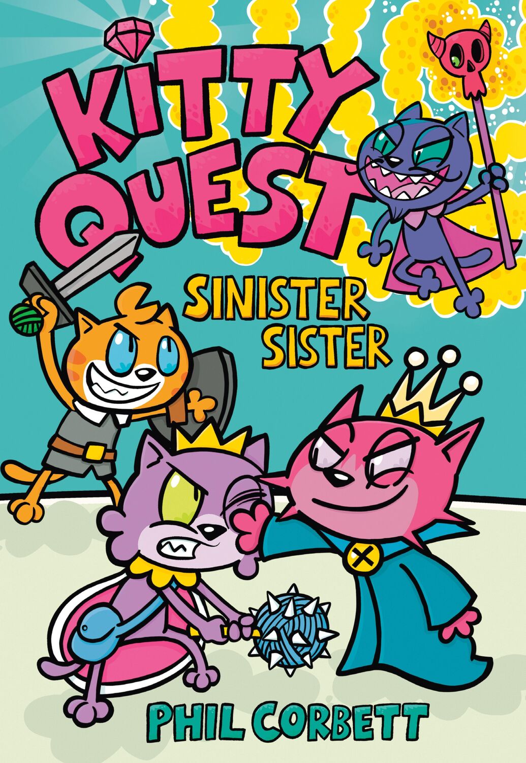 Cover: 9780593619490 | Kitty Quest: Sinister Sister | Phil Corbett | Taschenbuch | Englisch