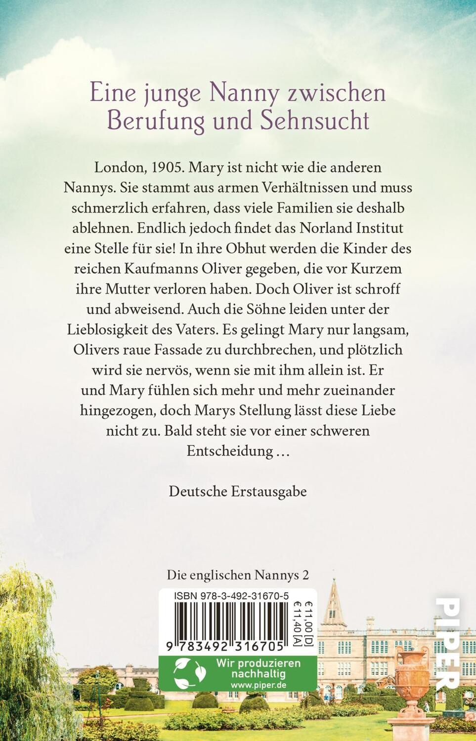 Rückseite: 9783492316705 | Die Norland Nannys - Mary und der Glaube an die Liebe | Ella Perkins