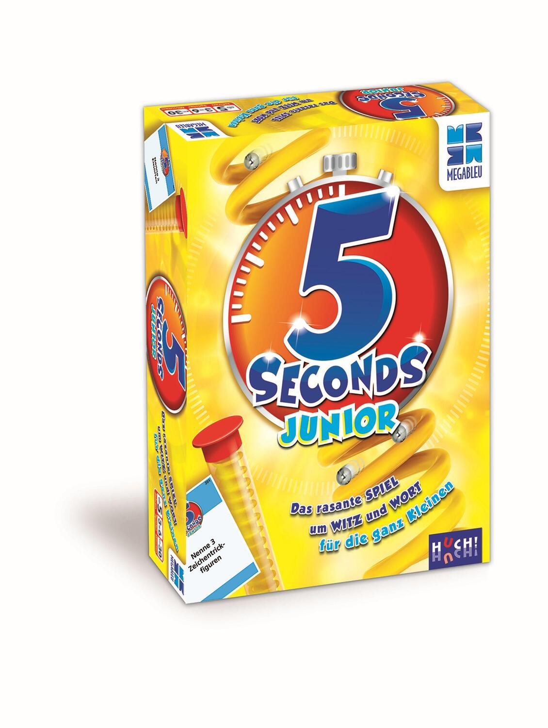 Cover: 3760046784919 | 5 seconds JUNIOR | Megableu | Spiel | 678491 | Deutsch | 2021