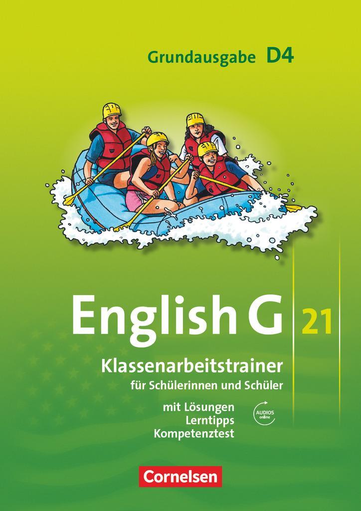 Cover: 9783060322527 | English G 21. Grundausgabe D 4. Klassenarbeitstrainer mit Lösungen...