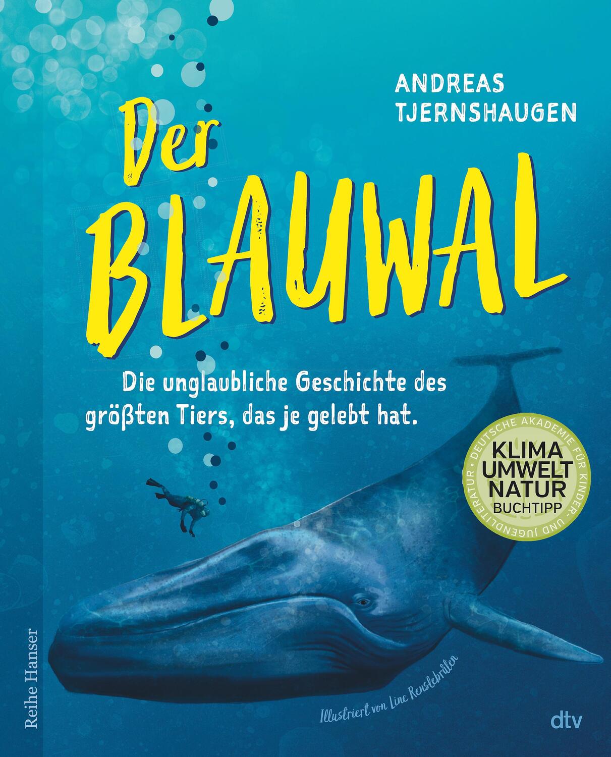 Cover: 9783423640923 | Der Blauwal | Andreas Tjernshaugen | Buch | 96 S. | Deutsch | 2022