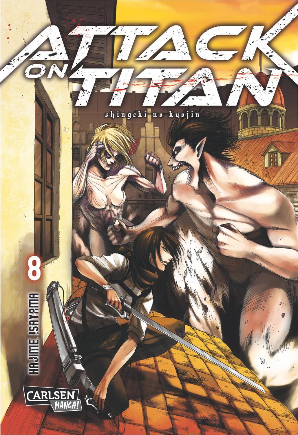 Cover: 9783551742407 | Attack on Titan 08 | Hajime Isayama | Taschenbuch | Attack on Titan