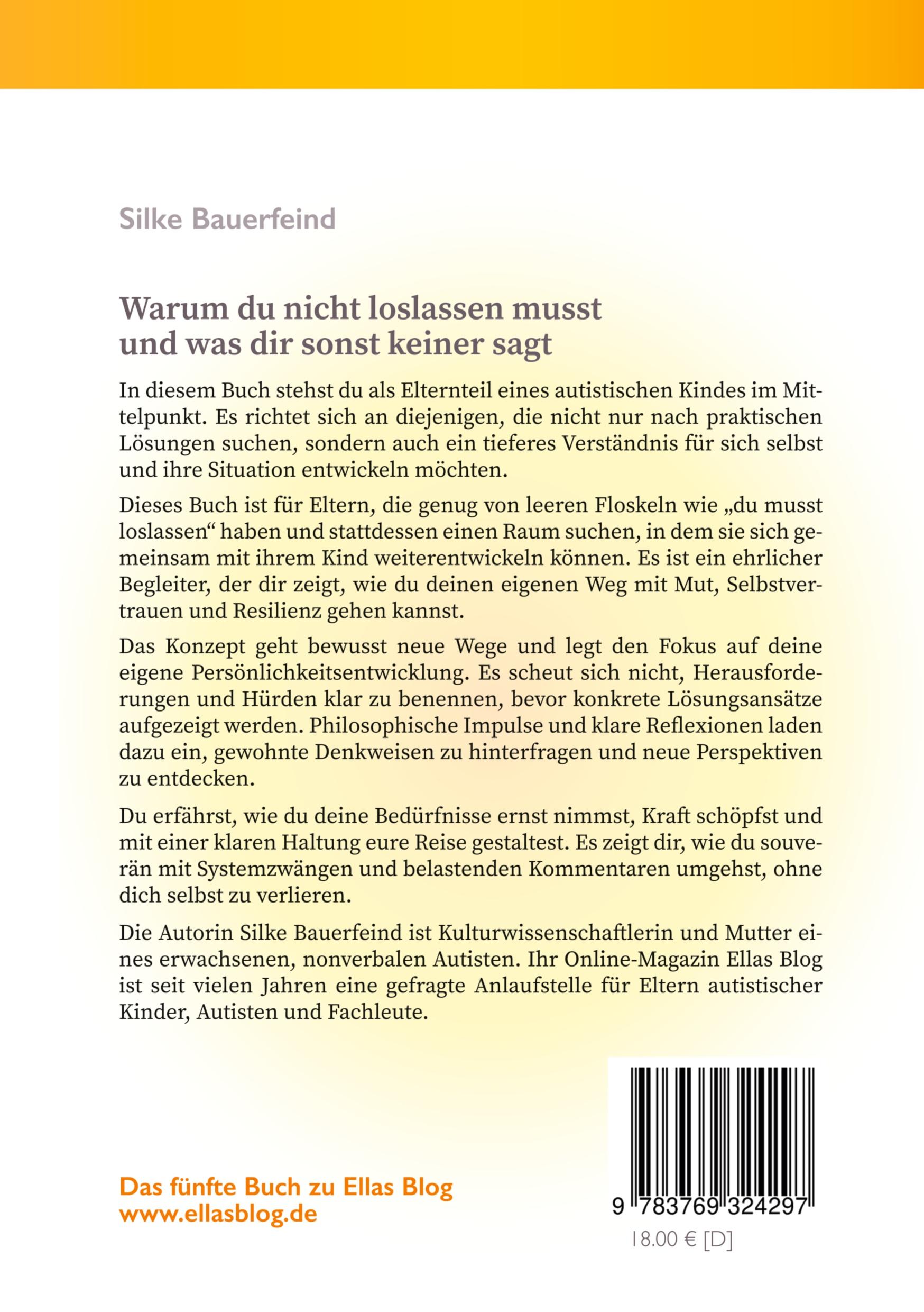 Rückseite: 9783769324297 | Warum du nicht loslassen musst und was dir sonst keiner sagt | Buch