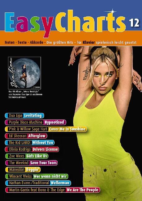 Cover: 9783795799045 | Easy Charts 12 Keyboard | Broschüre | Music Factory | 36 S. | Deutsch