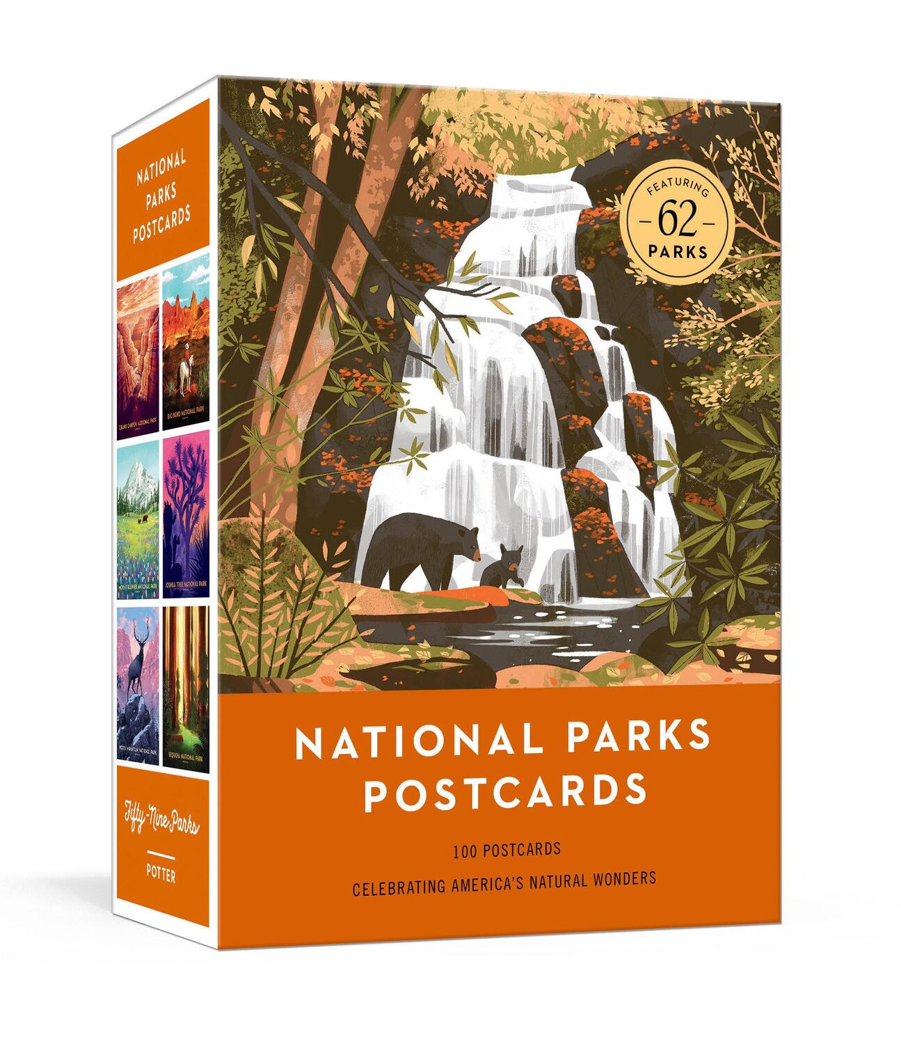 Cover: 9780593232958 | National Parks Postcards | Fifty-Nine Parks | Taschenbuch | Englisch